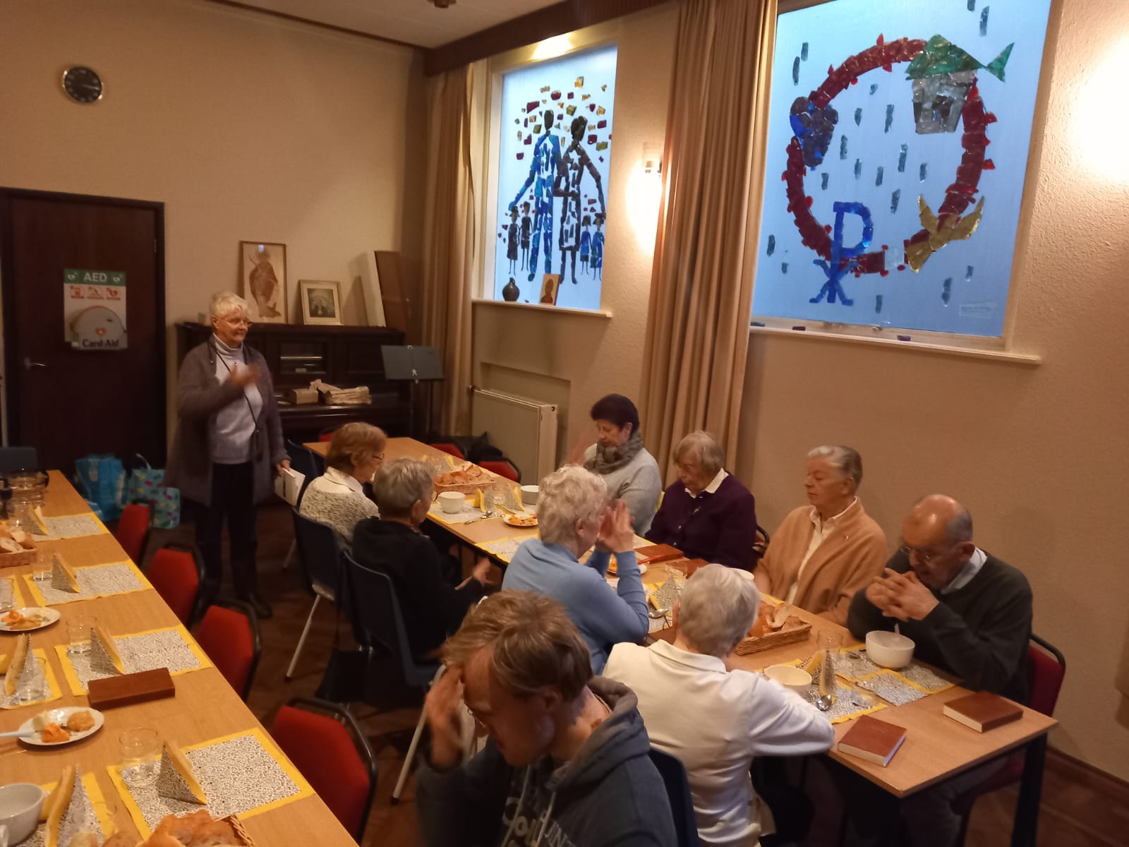 Vastenmaaltijd in de Liduinakerk te Hillegersberg