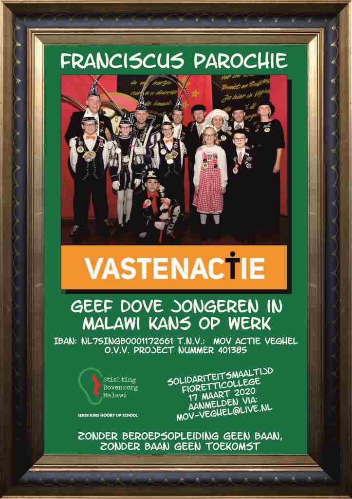 Vastenactie carnavalsposter Veghel