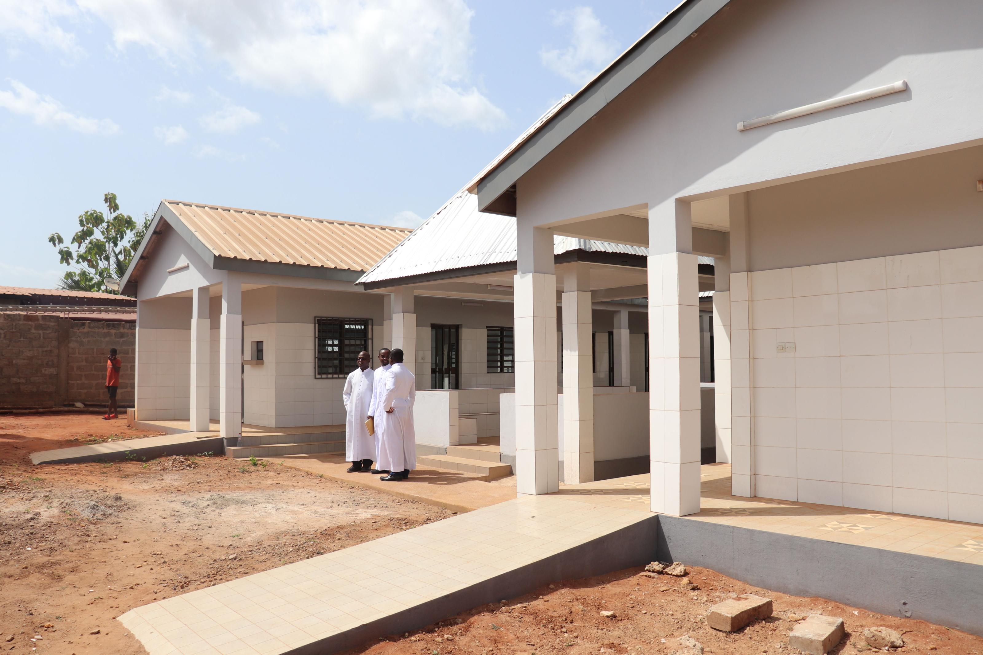 nieuwe kliniek in Togo