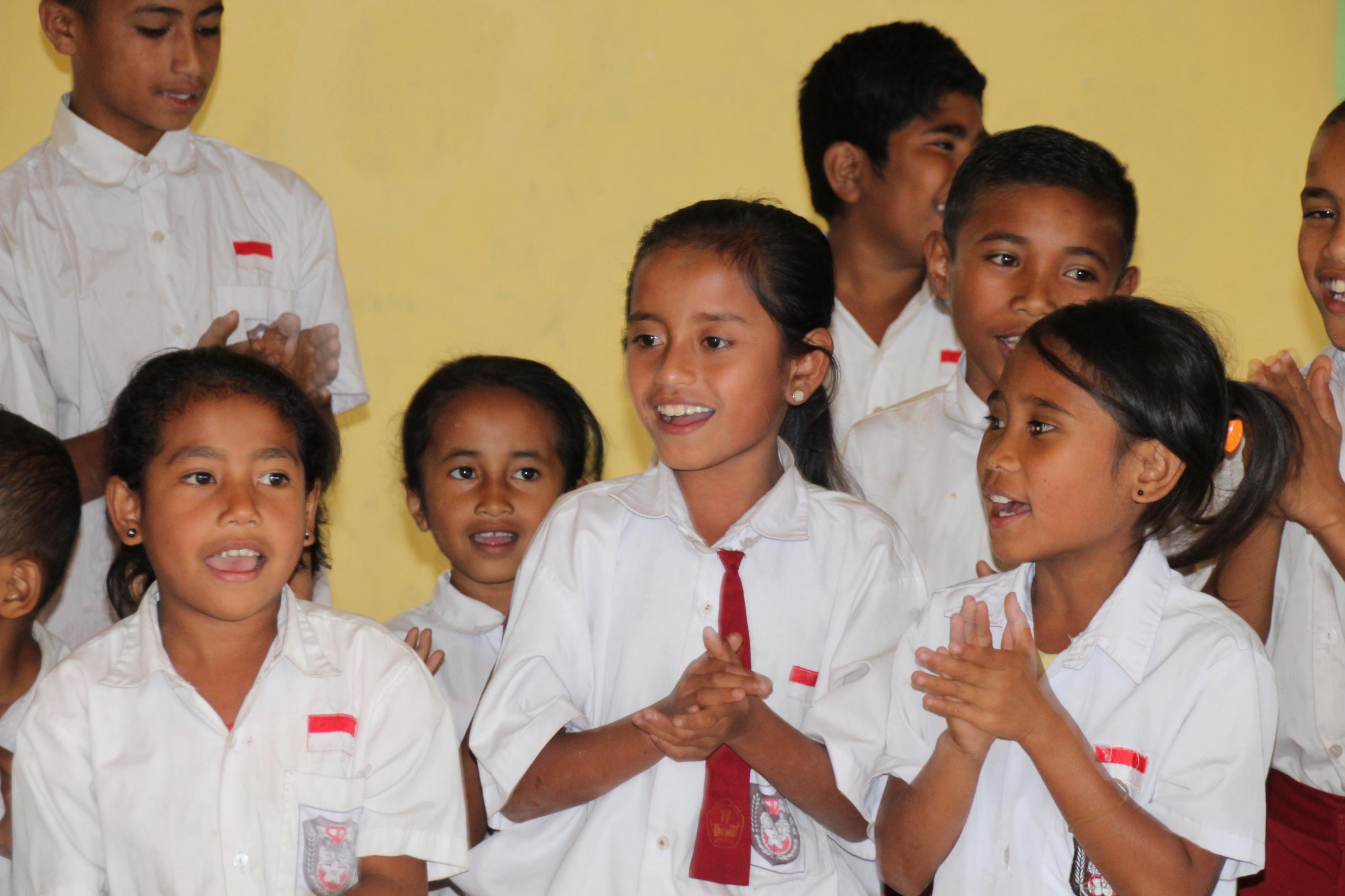 school in dekuteli, flores