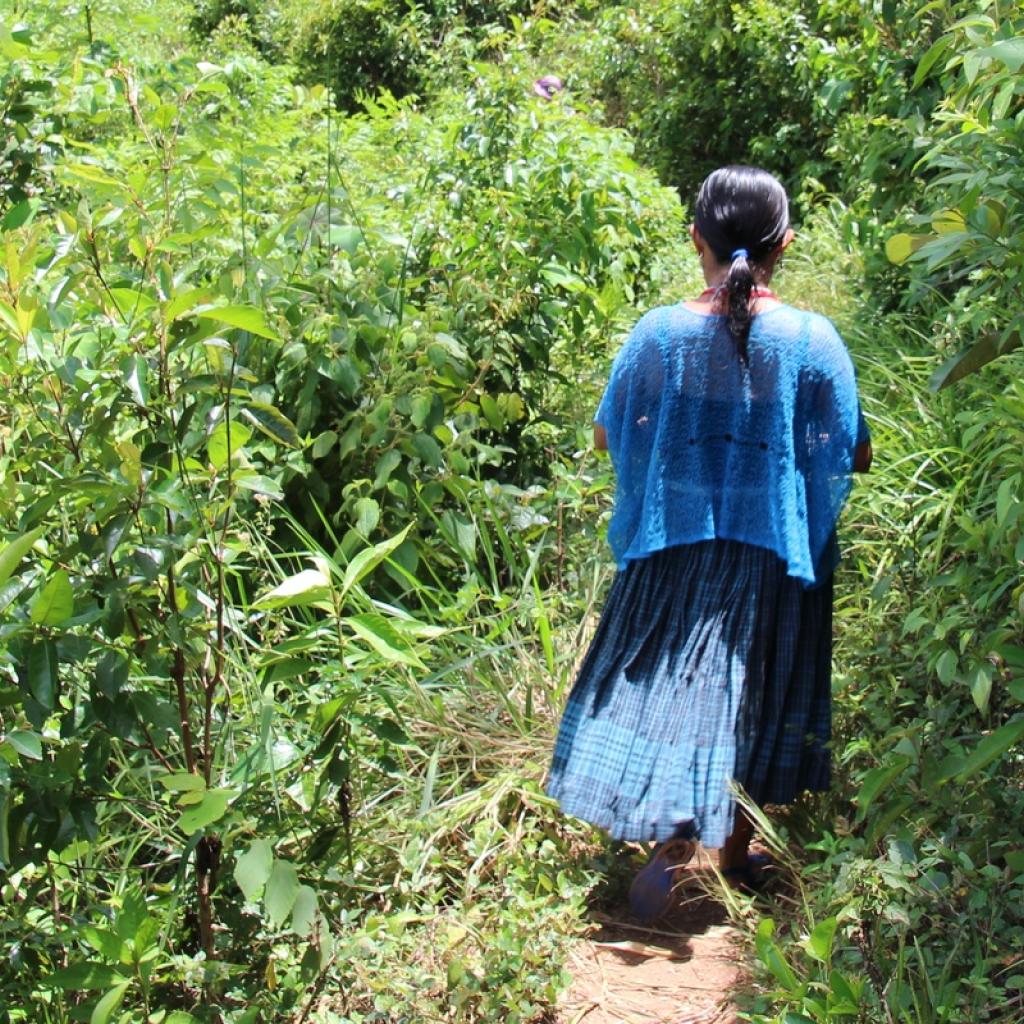 Mayavrouw in Guatemala