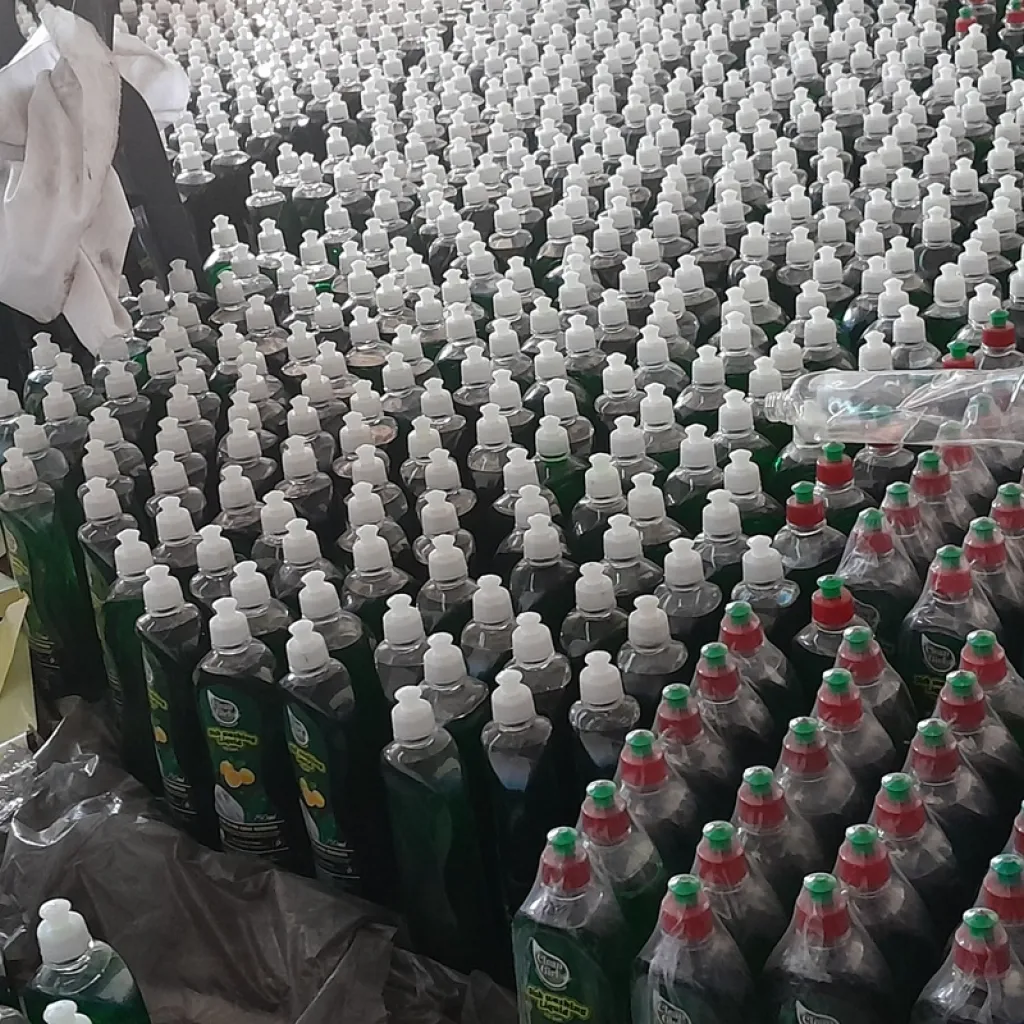 Zeep gemaakt door deelnemers project