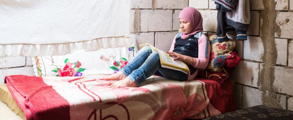 Amira(11) is een vluchteling uit Syrie en woont in de Beeka vallei