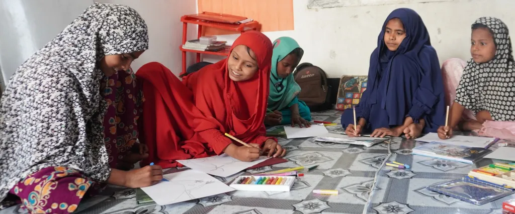 Voorlichtingsprogramma kinderen in Bangladesh