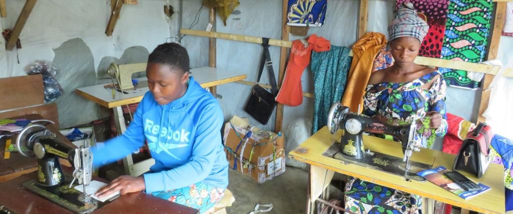 Naaiatelier in DR Congo