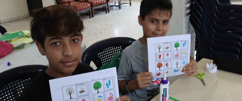 Kinderen krijgen een toekomst in Libanon