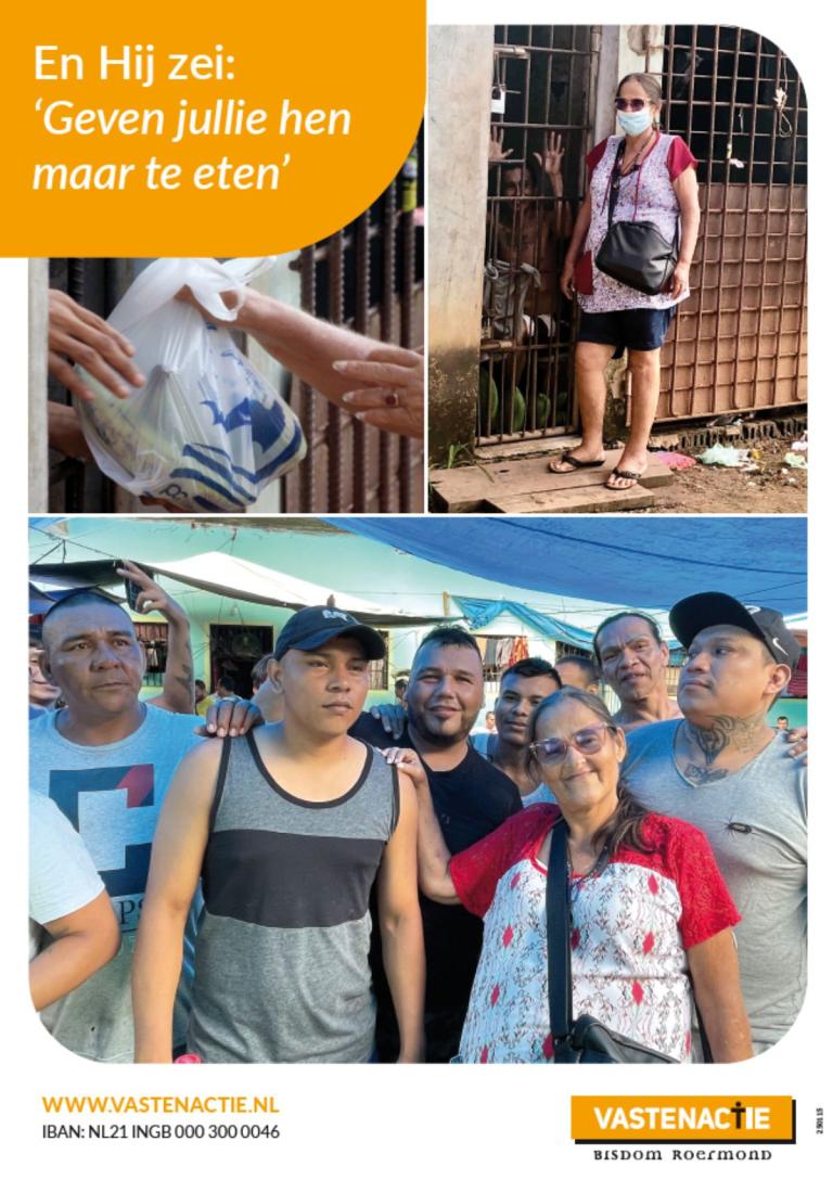 Campagneposter Vastenactie 2026 bisdom Roermond (drieluik)