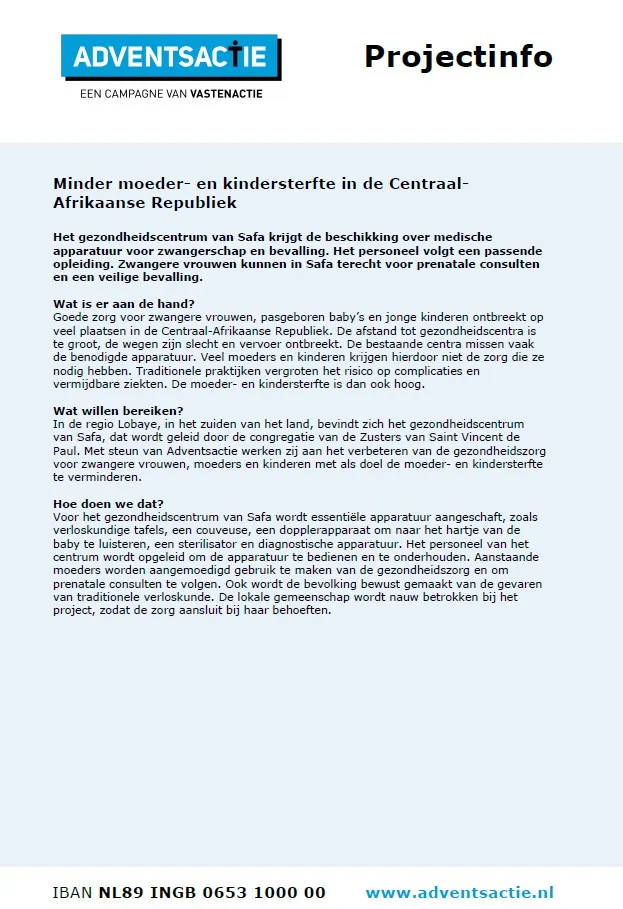 Projectbeschrijving CAR AA 2026